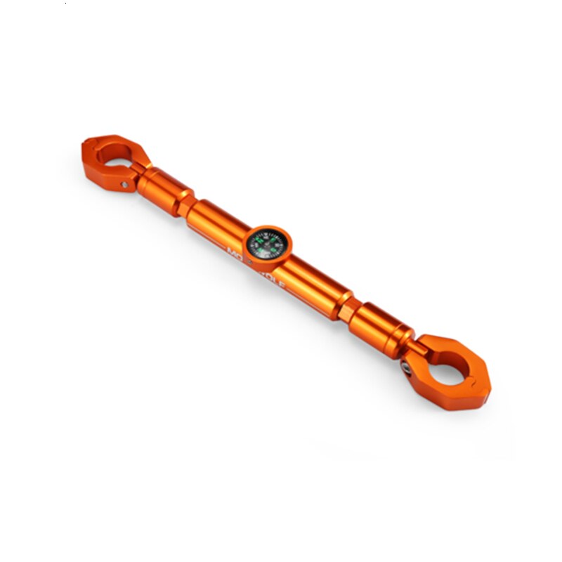 Moto Motorcycle Bracket Multi-functional 22mm Control Very Fresh Cross Bar And Watch scooter accessories: CompassOrange