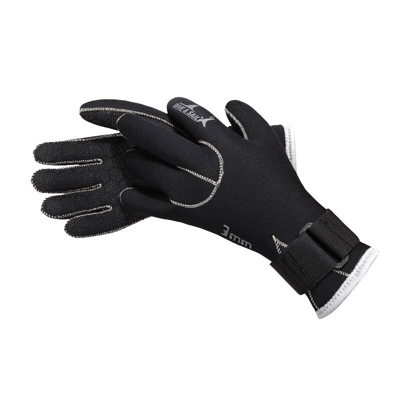 3MM Neopren Schwimmen Handschuhe Schwimmen Handschuhe Schnorcheln Ausrügestochen Anti kratzen Halten Warme Neoprenanzug Material Winter Schwimmen Speerfischen