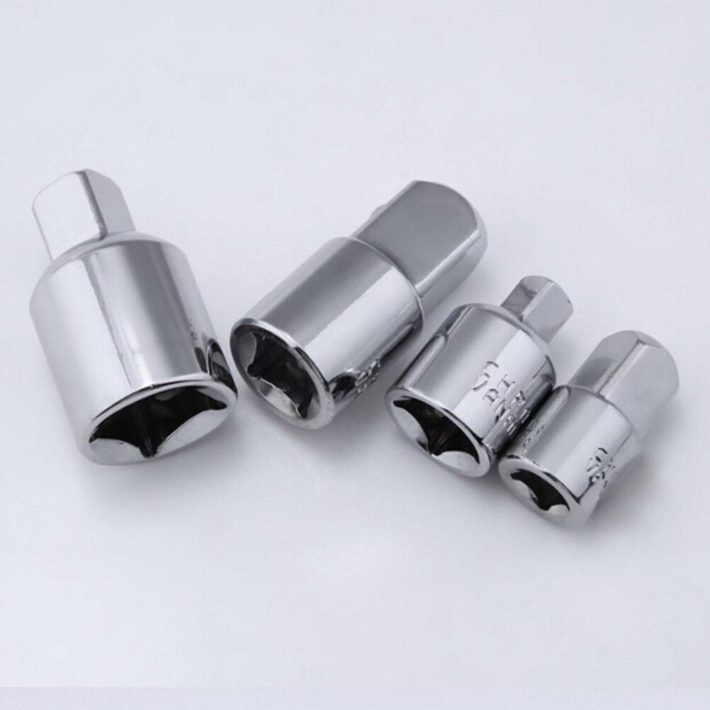 4Pcs 1/4" 3/8" 1/2 Inch Universal Drive Socket Adapter Reducer Joint Drive Air Impact Heavy Duty Ratchet Adaptor Converter Set