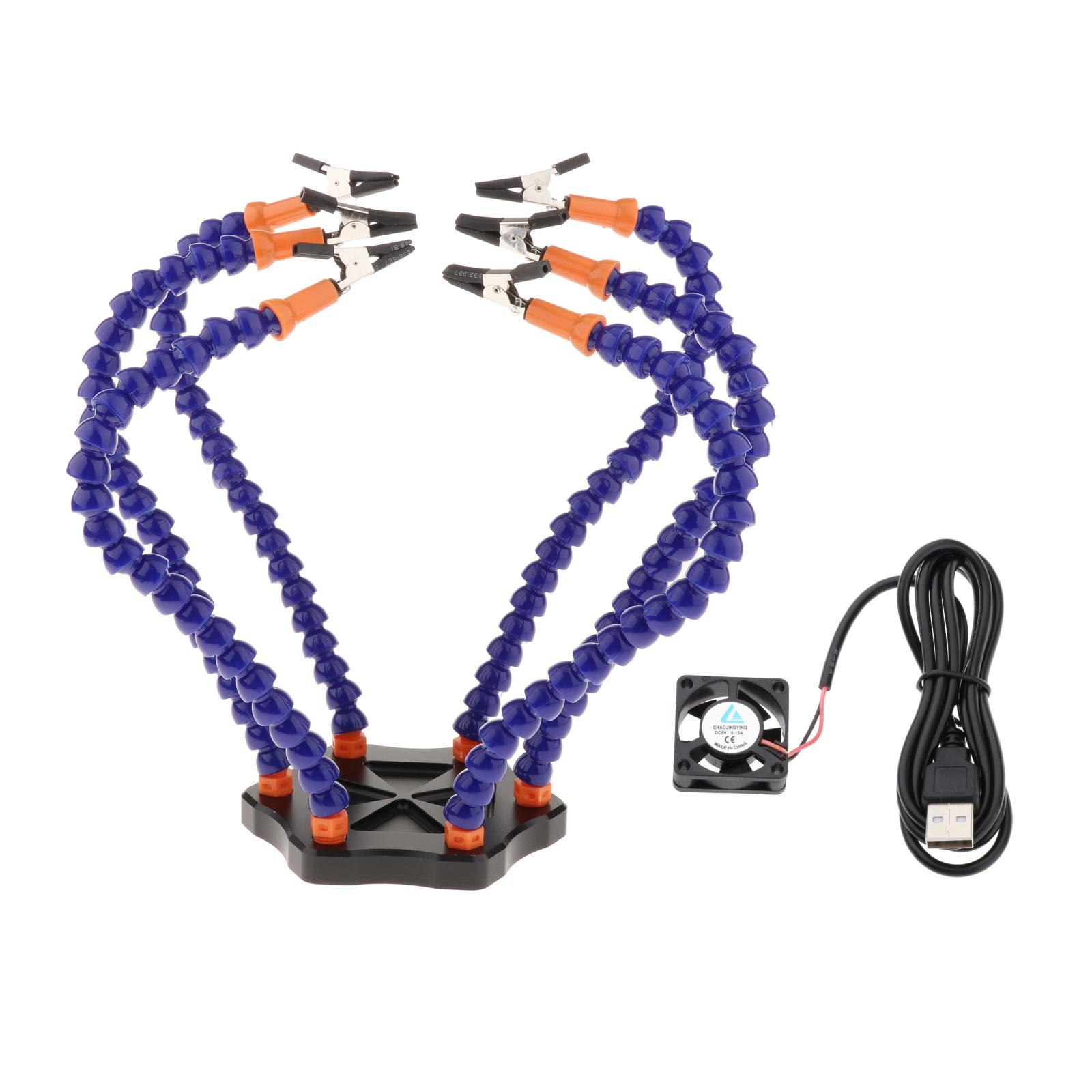 Solderen Station Helpende Handen Derde Hand 6 Flexibele Armen Stijl 2