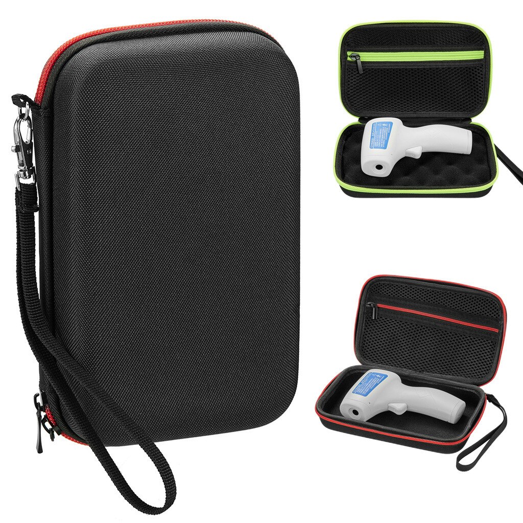 Portable Digital Thermometer Case Carrying Forehead Thermometer Storage Bag Protective Hard Case Protector (only Case) #YJ