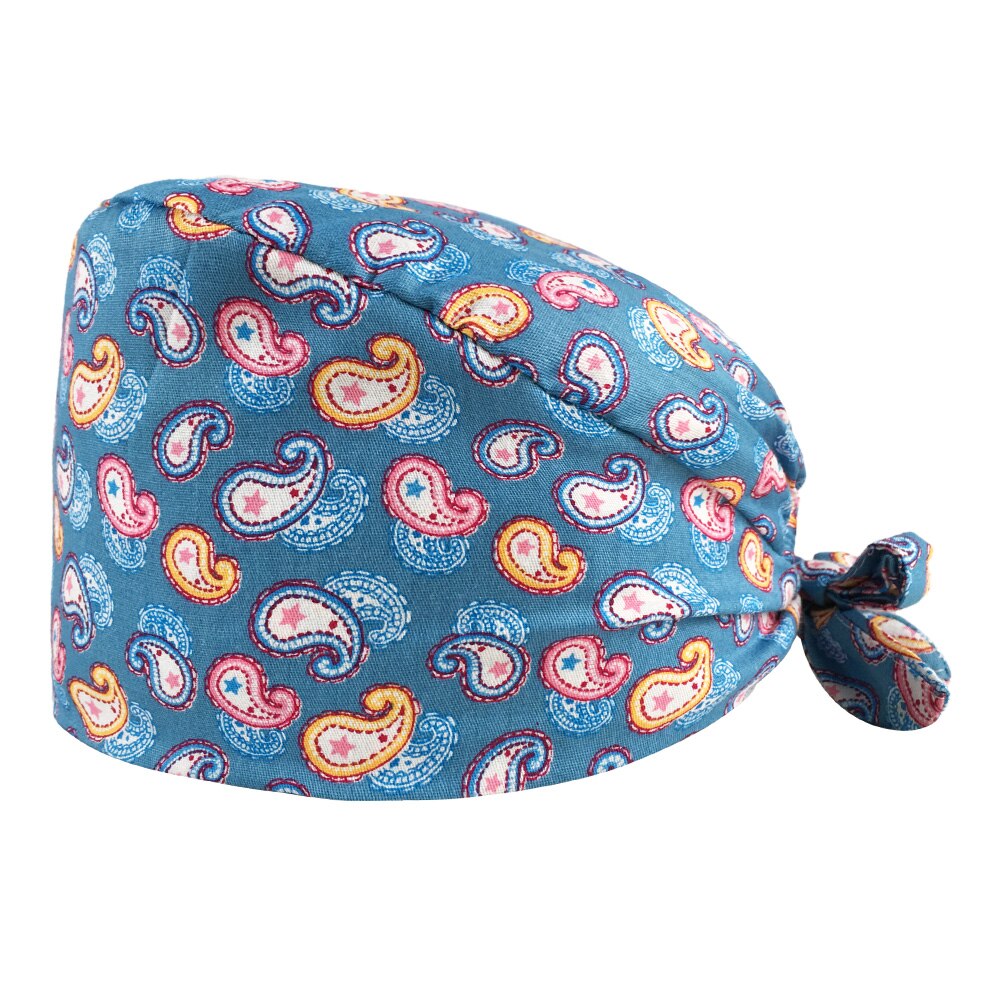 Verstelbare Cartoon Print Matte Hoed Schoonheid Pet Shop Accessoires Werk Cap 100% Katoen Unisex Stofdicht Matte Hoeden: Default Title