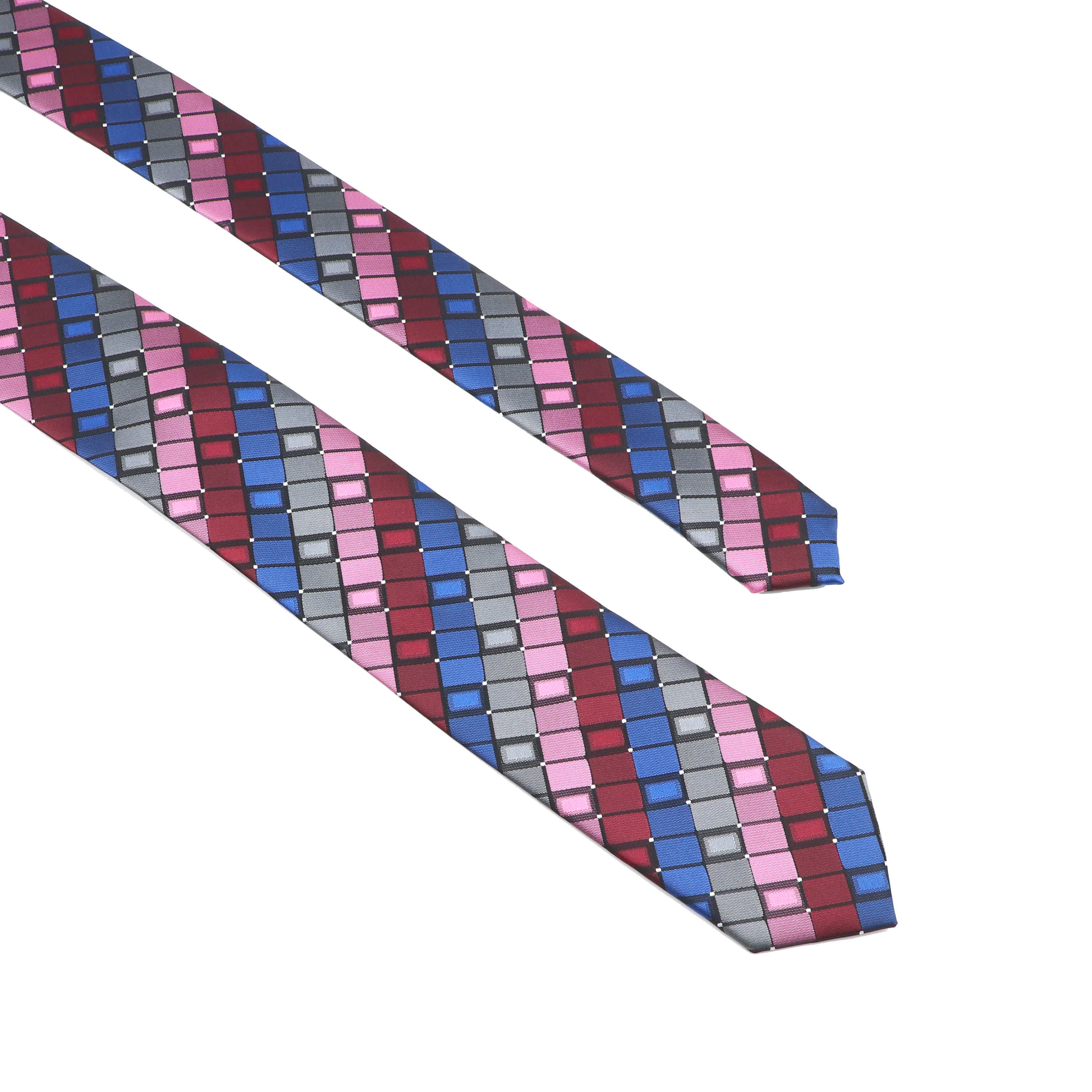 Corbata Negra a rayas para hombre, corbatas a cuadros de Color sólido de 6cm, azul y rojo, accesorios de uso diario, corbata, de de boda para hombre