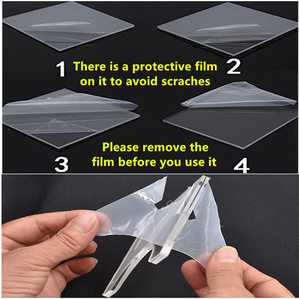 Kitchen Transparent Acrylic Wall Mounted Disposable Gloves Storage Box Organizer