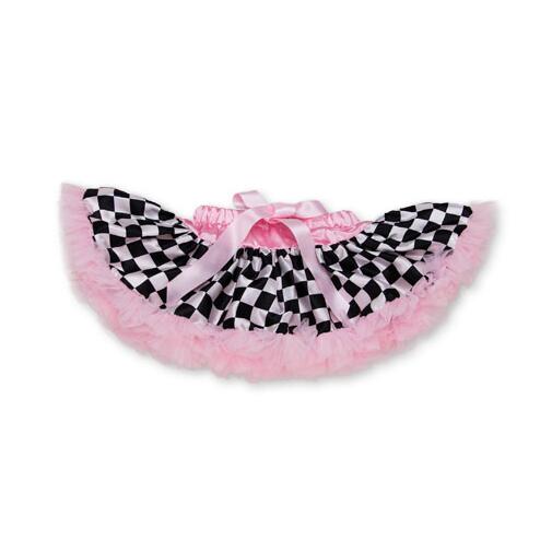 Falda tutú para bebé de Navidad, faldas con volantes con flores rosas estampadas, faldas de chifón esponjosas para niñas, ropa infantil: as photos8