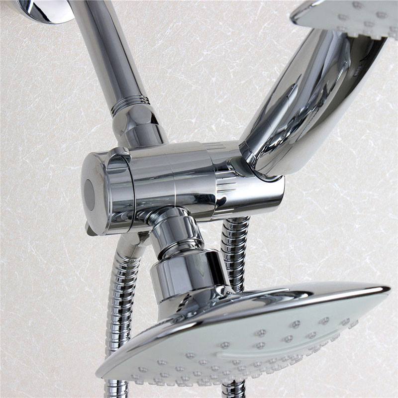 3 Way Luxury Shower Combo System Multi Function Switch Adapter Valve Shower T-shaped Water Trap