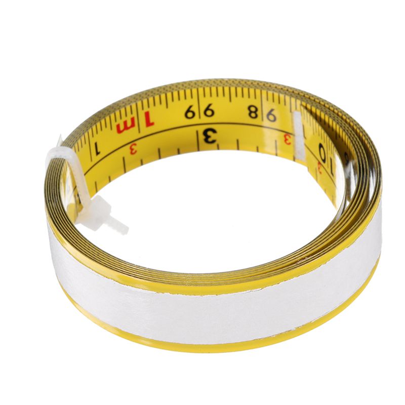 Metric and Inch Self Adhesive Measuring Tape Steel Miter Track Measure Tape Miter Saw Scale For T-track Router Table Band Saw