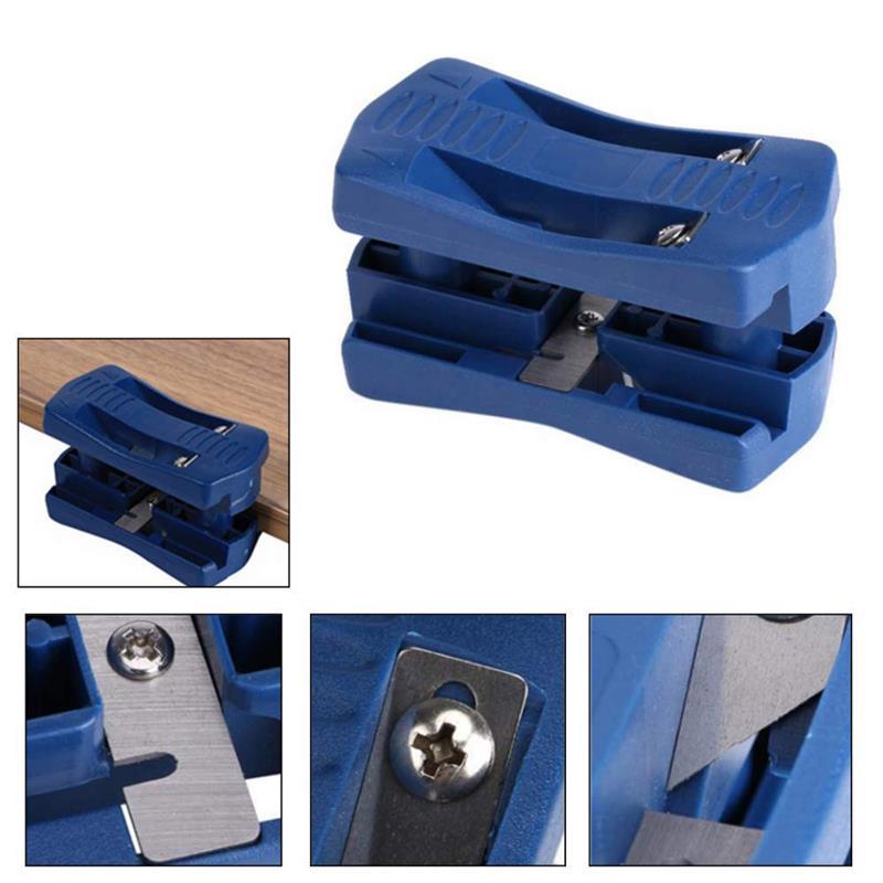 Recortador de cola, 1 Uds., cortador de borde/borde de banda, Mini cortador de banda de madera de melamina de madera contrachapada de plástico PVC, herramienta de corte Manual