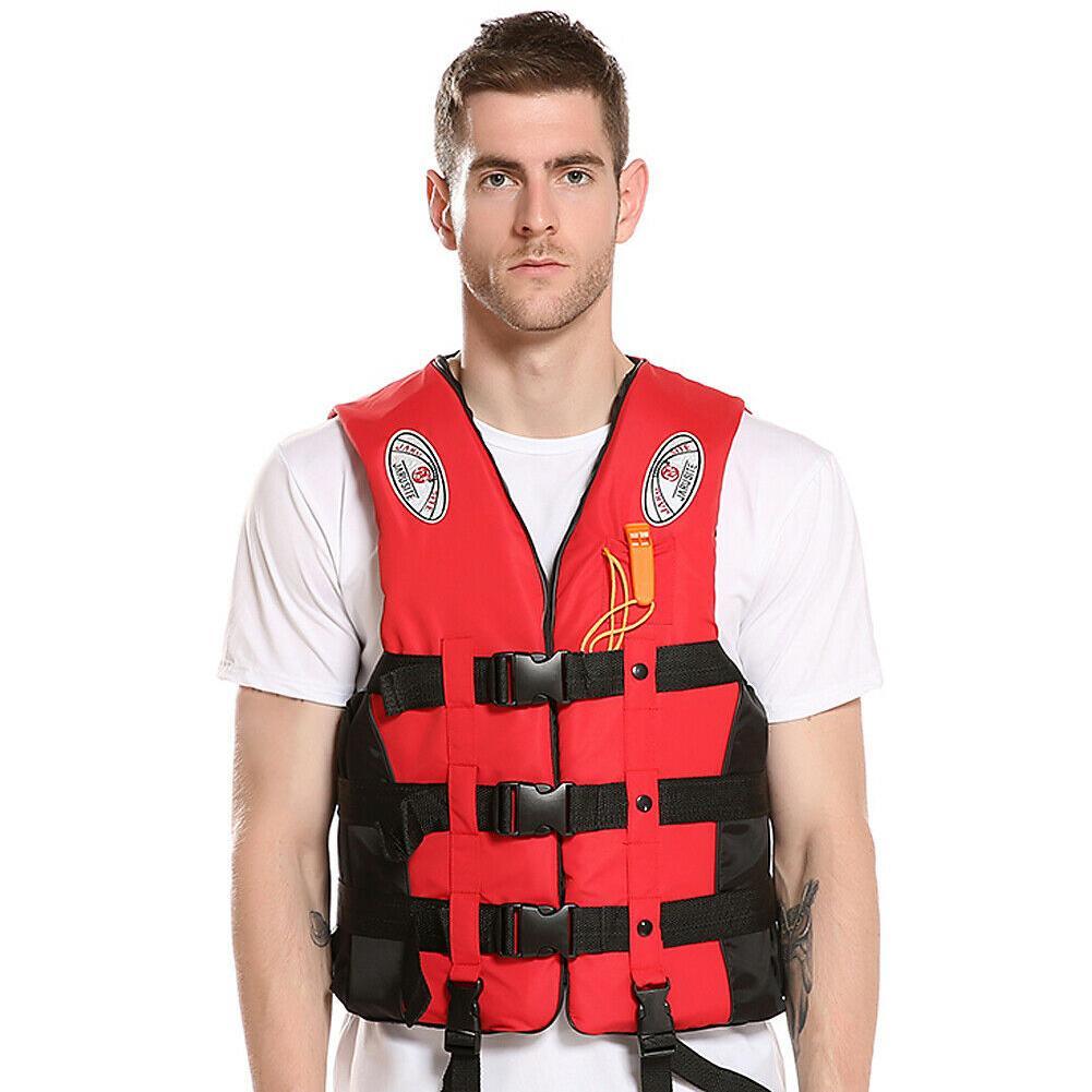 Profession Adults Life-jacket Aid Vest Kayak Ski Buoyancy Fishing Boat Watersport Universal Windsurfing Surfing Swimming Boating
