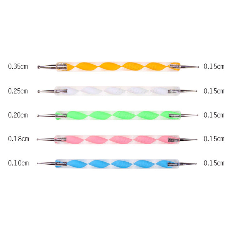 20pcs Mandala Pointing Stone Painting Aids Tool Kit Handwork Craft Clay Painting Stencil Art Pottery DIY Art Clay Pottery Tool