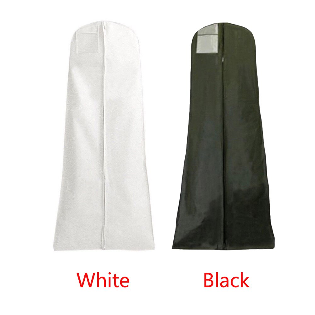 Per abito da sposa custodia custodia protezione indumento custodia per appendere custodia antipolvere resistente abito da sposa organizzatore Non tessuto spesso