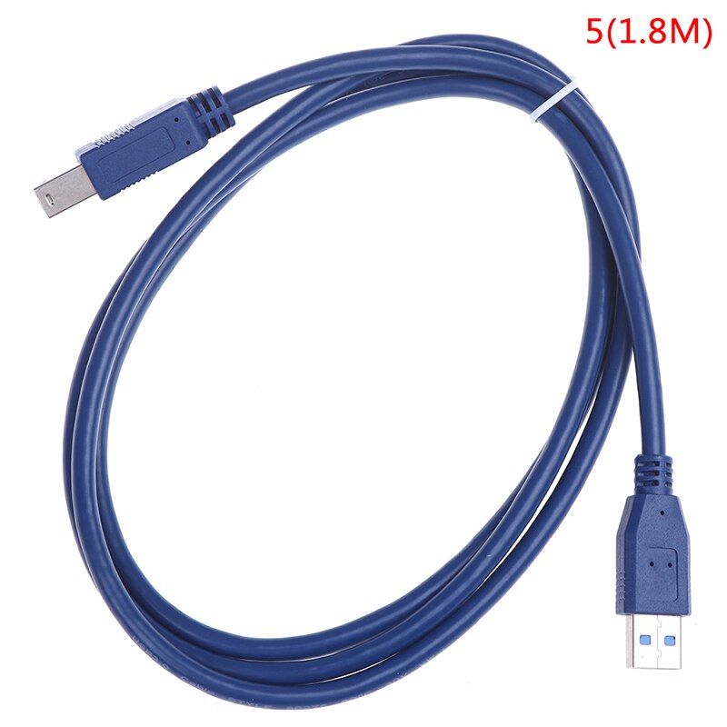 USB 3.0 A Male AM to USB 3.0 B Type Male BM Extension Printer Wire Cable USB3.0 Cable for Printer Supper Speed