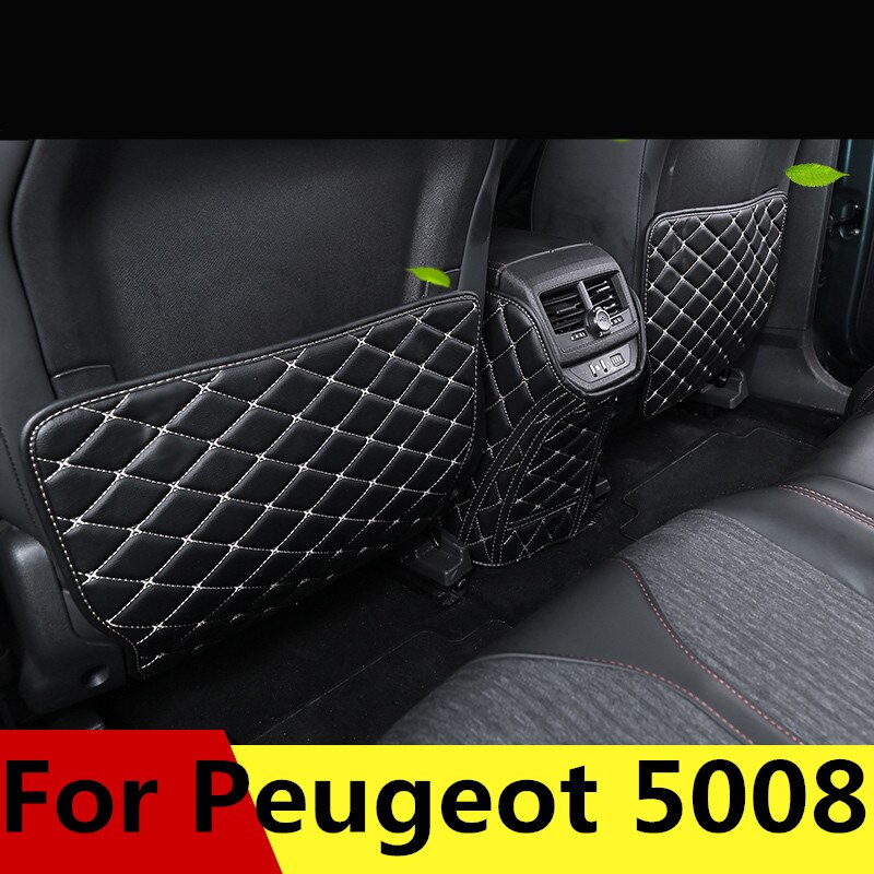 til peugeot 5008 seter omsorg baksetebeskytter baksetet anti-sparke pute setetrekk bilindustrien interiør modifisert dekorasjon