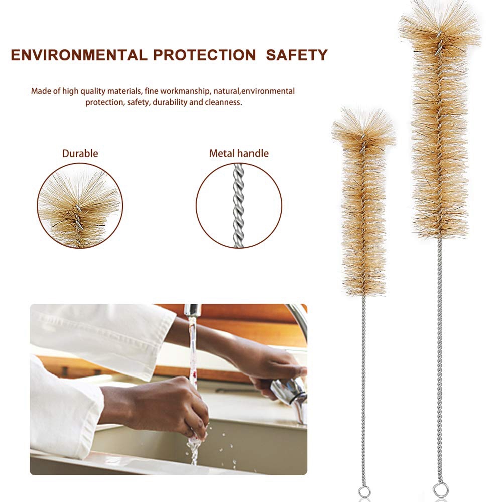 Thick Glass Graduated Measuring Cylinder Set Glass With Two Brushes