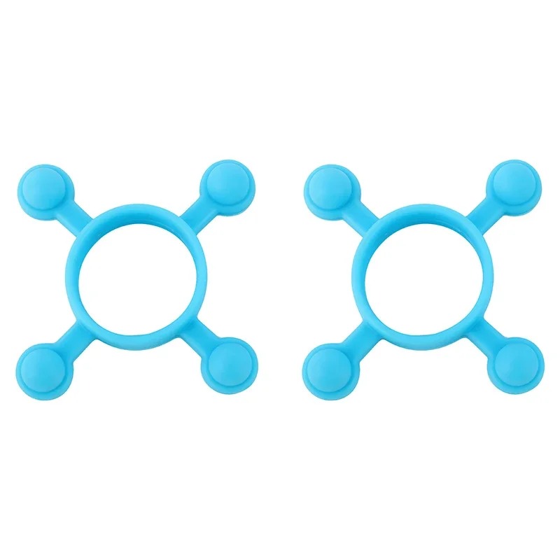 Estabilizador de extremidades de arco recurvo, silenciador de absorción, amortiguador apto para Takedown, arco recurvo tradicional de arco largo: Azul cielo