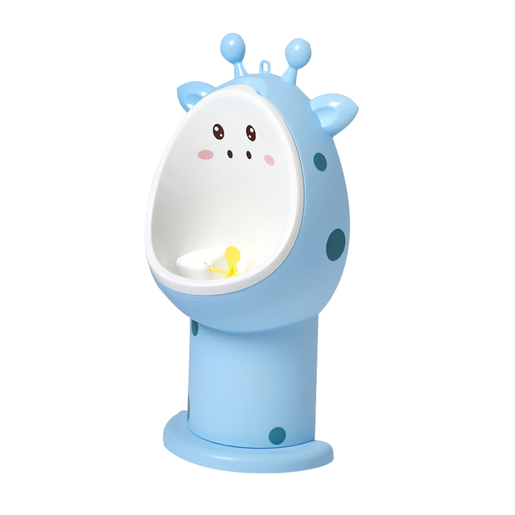 Pot pour les enfants | Mignon urinoir de toilette, pipi entraîneur de WC mural d'entraînement, enfants bébé garçon, salle de bain tout-petit, Pot 19Jul: Light Blue