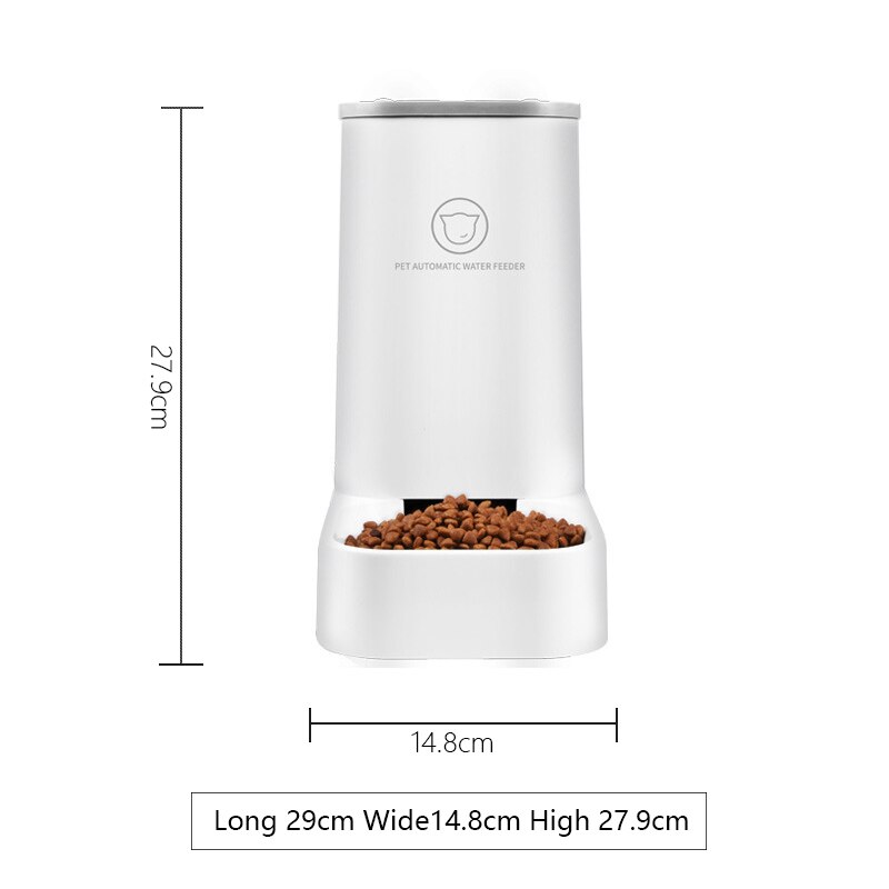 Automatische voerbak voor katten, huisdierproduct, water, waterdispenser, kattenfontein, kattendrinkbak, gato, voerdispenser voor huisdieren, qjj 60 zdws: Voerbak