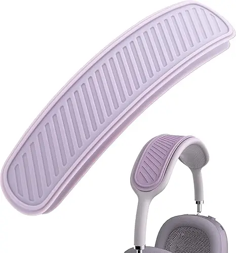 Adequado para airpods max 1/2 fone de ouvido sem fio alta qualidade silicone bandana capa lavável almofada capa protetora: Laranja
