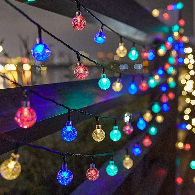 LED Solar Powered Fairy Lights Outdoor Waterproof Solar Star String Lights for Christmas Patio Garden Yard Porch Wedding Decor