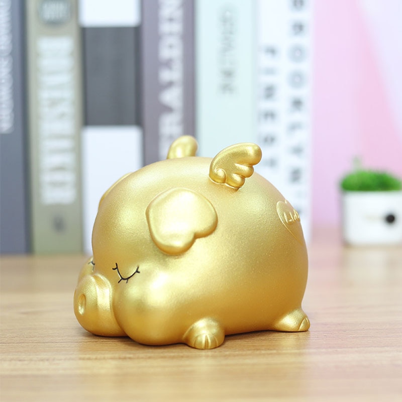 Grand cochon mignon tirelire grande tirelire pour enfants économisant tirelire coffre-fort tirelire banque Alcancias vas pot décor Animal