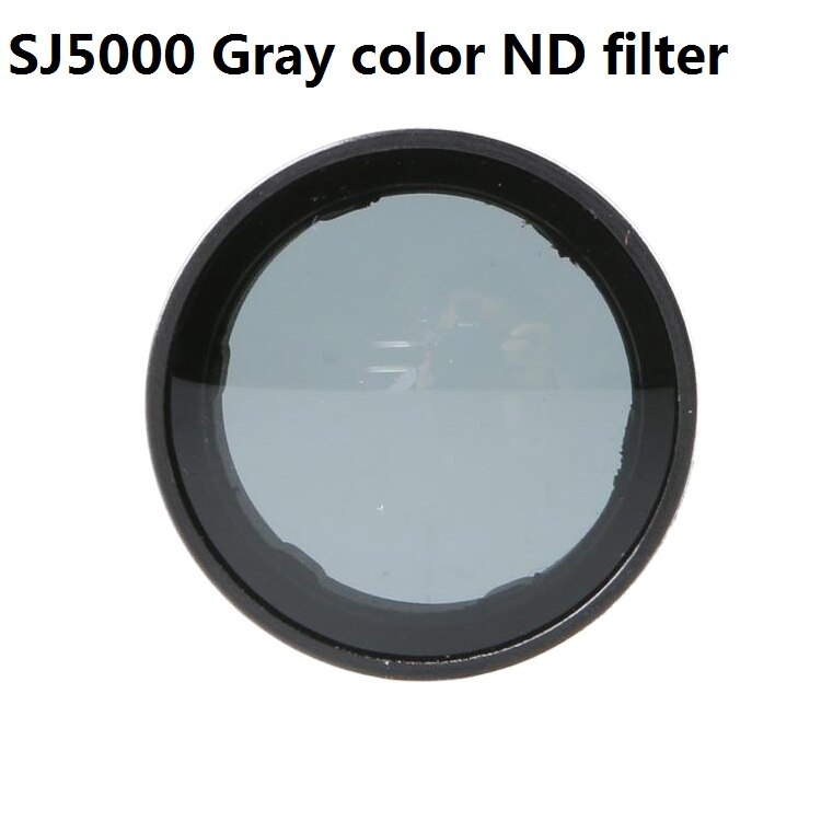 Clownfish SJCAM accessoires SJ4000 SJ5000 capuchon de filtre d'objectif UV pour SJ7000 EKEN H9 caméra d'action filtre de couleur transparente ou grise