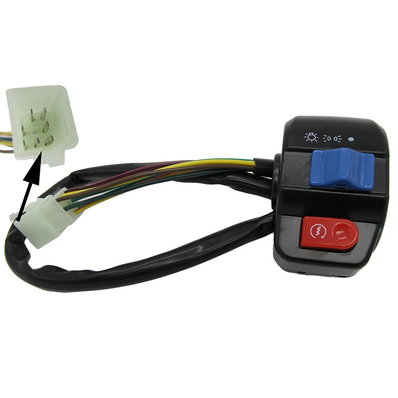LEFT & RIGHT HANDLE BAR SWITCH CONTROL FOR GY6 50 125CC 150CC MOPED SCOOTER BAJA