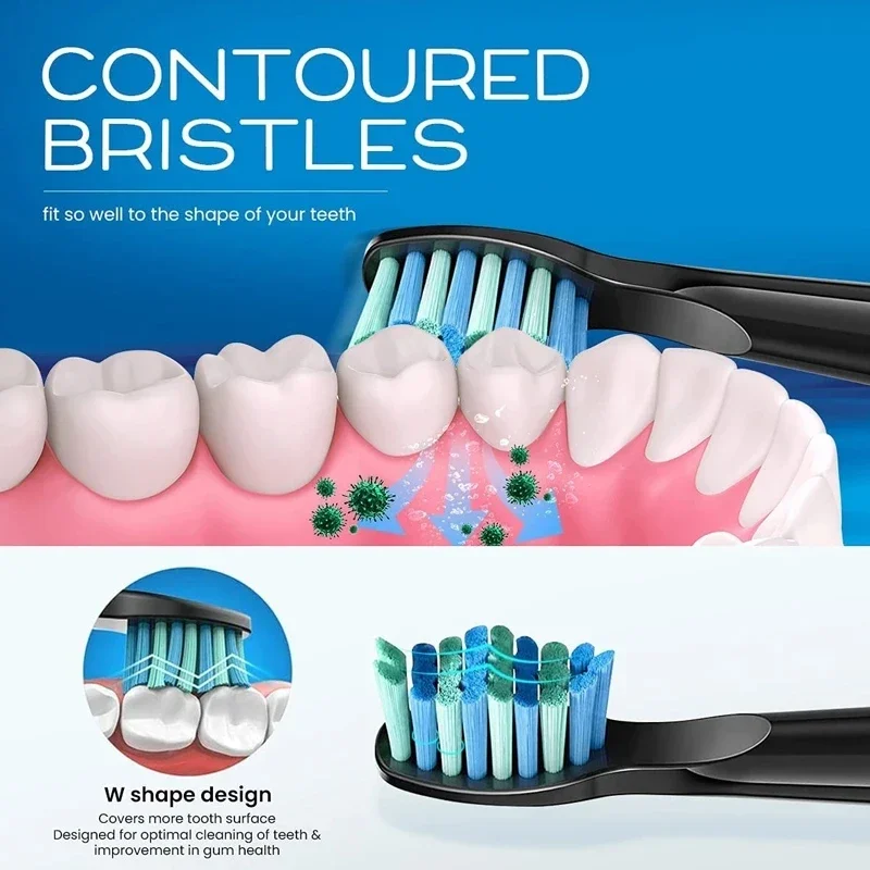 2/5/10 Stuks Elektrische Tandenborstel Vervanging Heads Compatibel Met SEAGO/Fairywill SG/FW 910/507/958/515/949/575/551