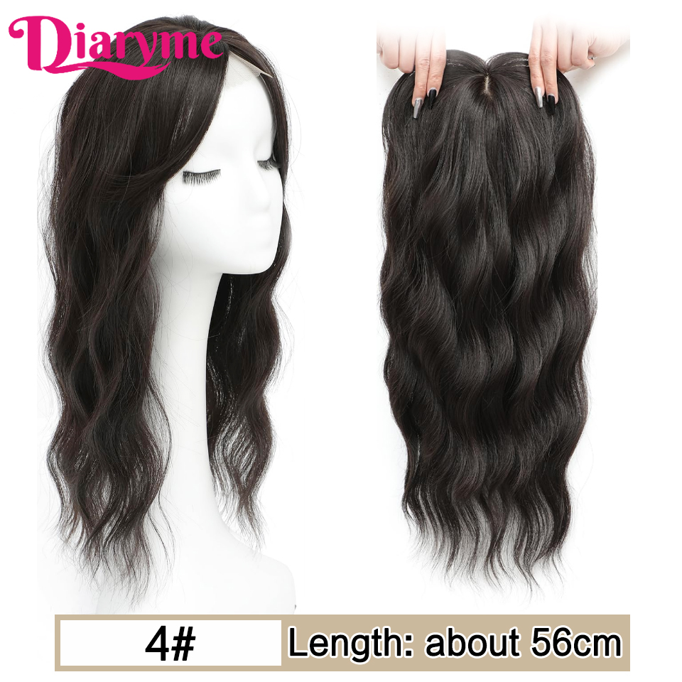 Adornos para el cabello, piezas de cabello, rizo largo ondulado sintético, bloque de reedición de repuesto para mujeres con pinza para el cabello adelgazante en extensiones de cabello: 1B/30HL