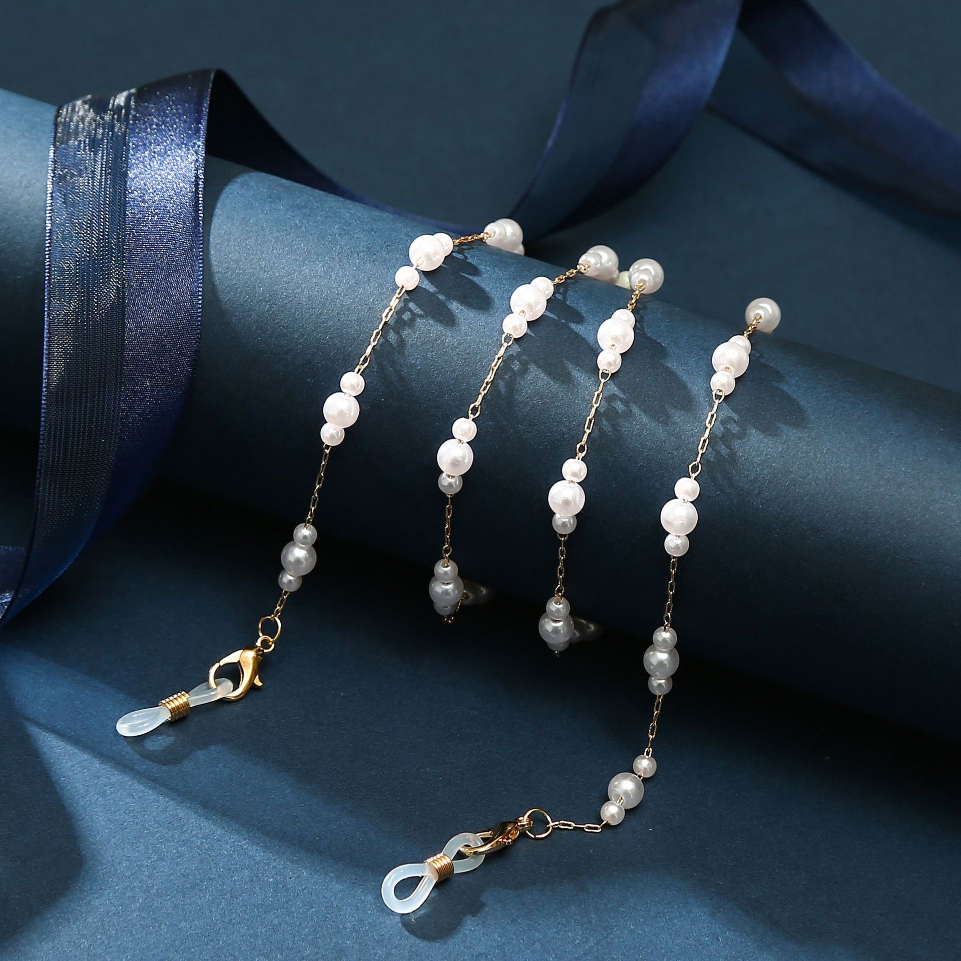 2022 Mode Parel Masker Kettingen Glazen Ketting Cross Brillen Zonnebril Bril Metalen Ketting Holder Cord Lanyard Ketting: 4