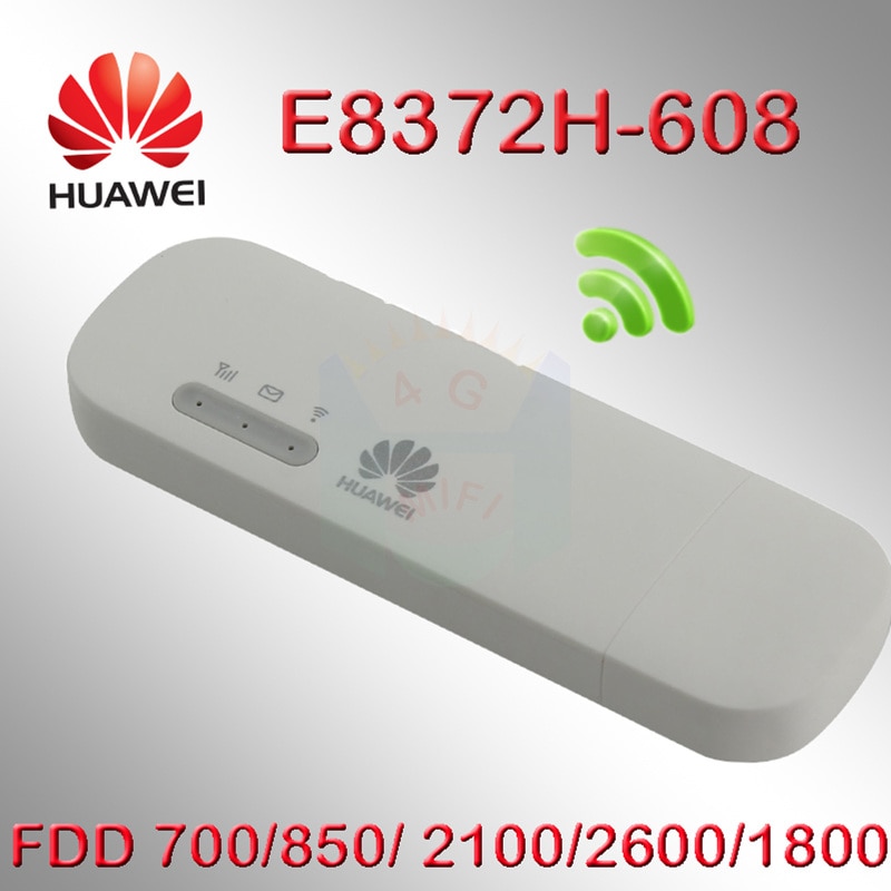 Unlocked huawei e8372 multi sim 4g usb modem android 150Mbps Modem E8372s-608 4G Wifi router 4G LTE wifi Modem