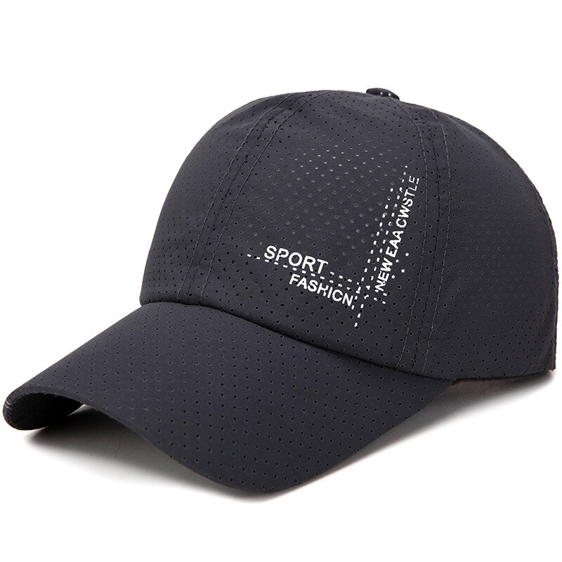 Berretto Donna Uomo Estate Primavera fuori le porte Caps Donne Lettera Solido Adulto Coppie Tappo Esterno Protezione di Sport Del Cappello con visiera: Dark Gray