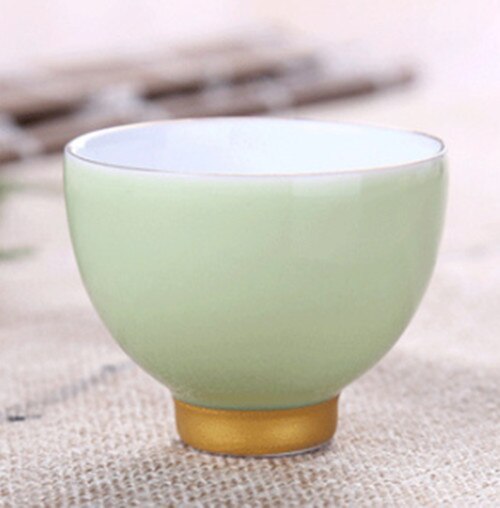 Keramische theekop handgemaakte meester theekommen kopje porselein pu'er theekopje kleine theekom: D