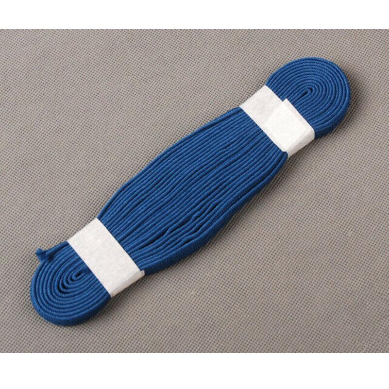 Synthetic Silk Blue Ito Sageo Wrapping Cord Tsukamai For Japanese Samurai Katana Wakizashi Sword Knife 4m