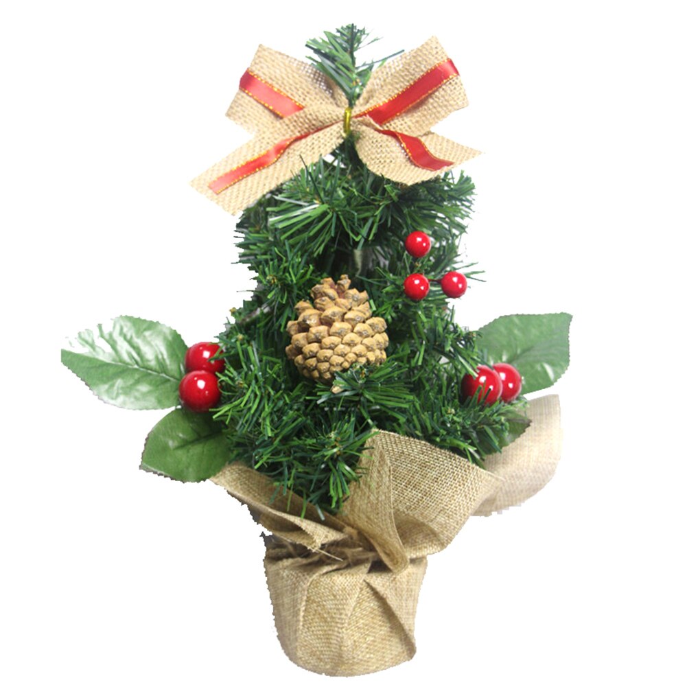 Mini kunstigt juletræ med pinecone bånd dwh 5: L / Rd