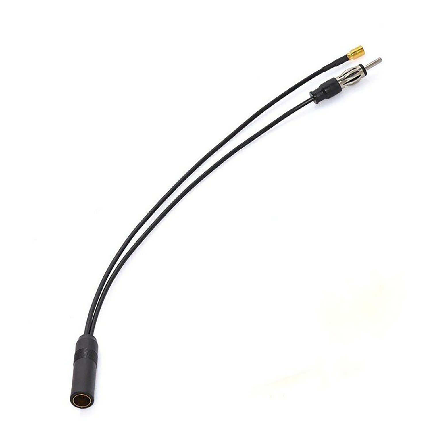 1 stks DAB & FM/AM Autoradio Antenne Actieve Antenne SMB DIN Splitter Adapter Kabel Compatibel DAB/DAB +/DMB-A Auto Accessoires