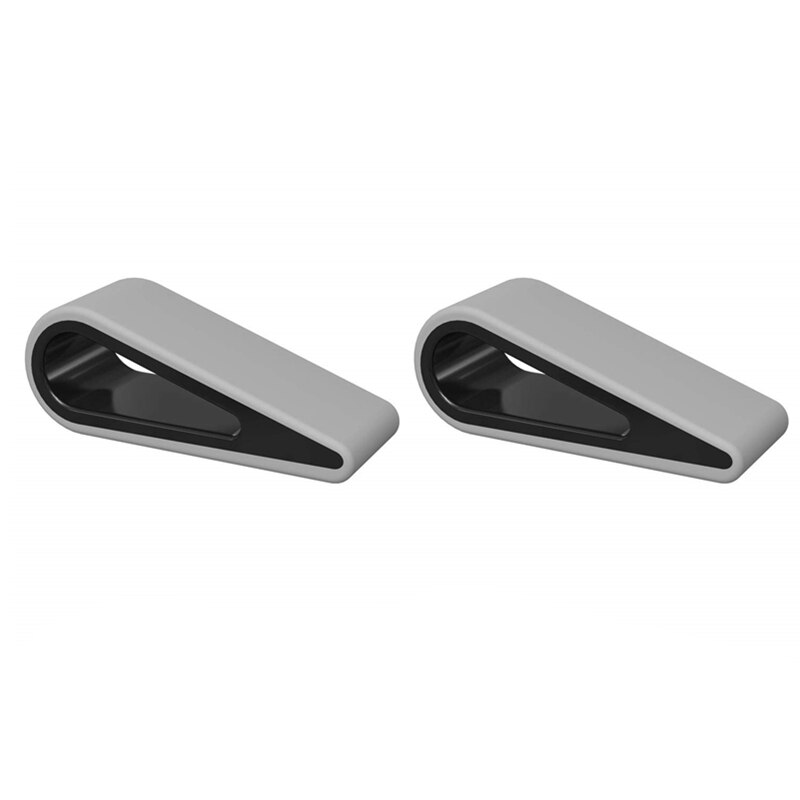 Universell bærbar / bærbar stativ , 2 stk sklisikker holdbar stativ lett stabil bærbar stigerør til bærbar pc, nettbrett, tastatur: Grå