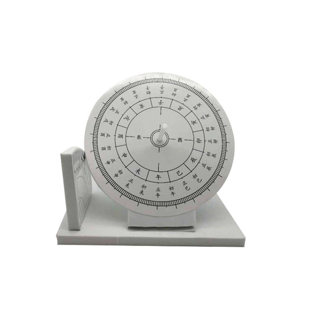 Diy Sun Clock Sundial Developing Intellectual Toy Science Experiment Kit kids Lab Set Birthday