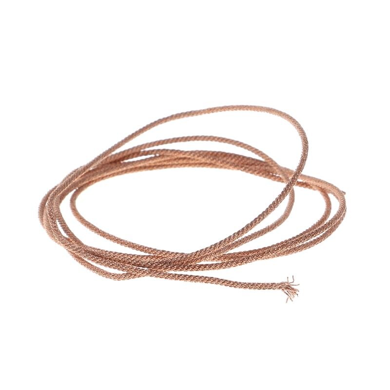 Lead Wire Speaker Subwoofer Braided Copper Leadwire 8 12 Strands Twisted Repair Tool Durable