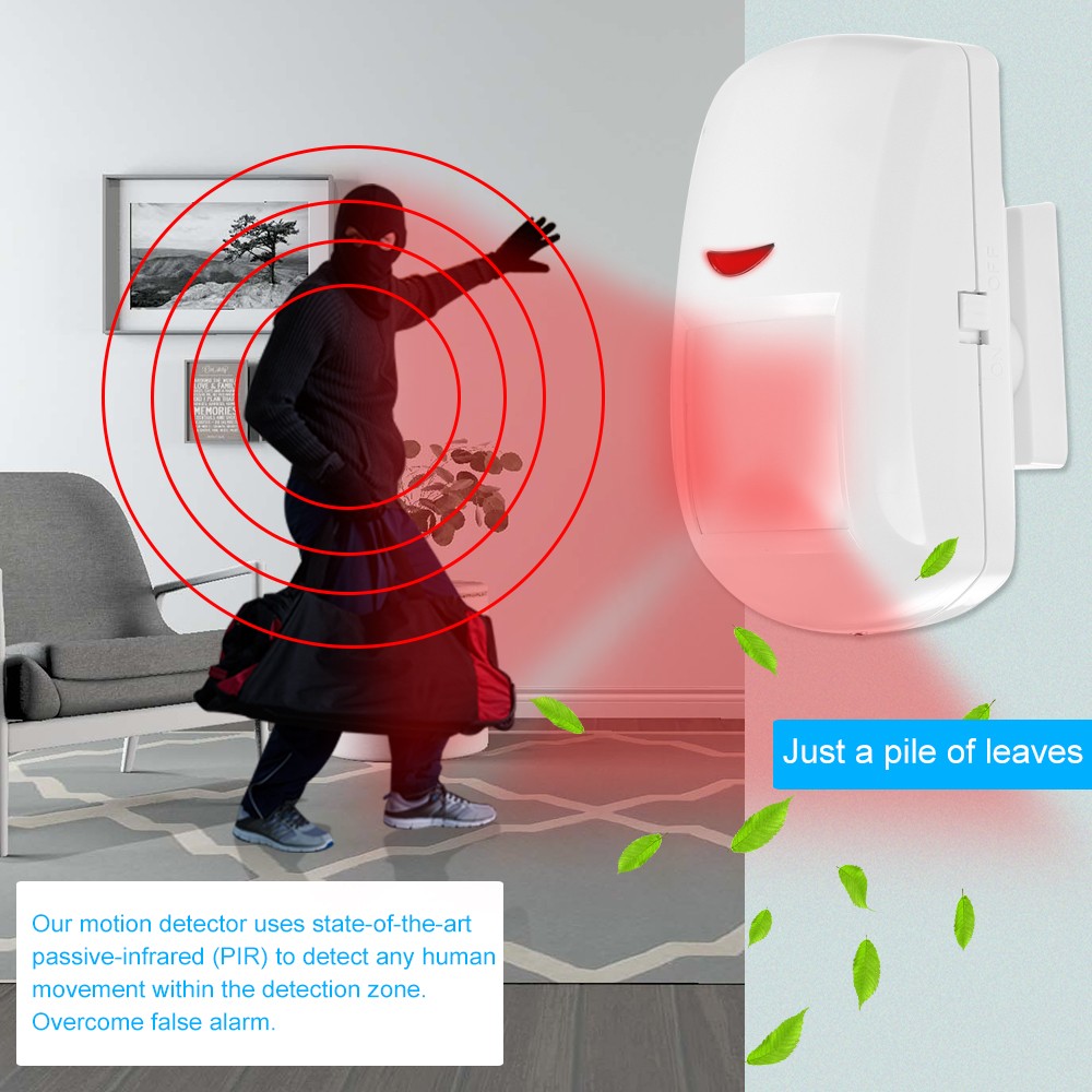 9V PIR Motion Sensor/Transmitter For Wireless Driveway Alarm Alert System PIR Motion Sensor Switch PIR Motion Sensor