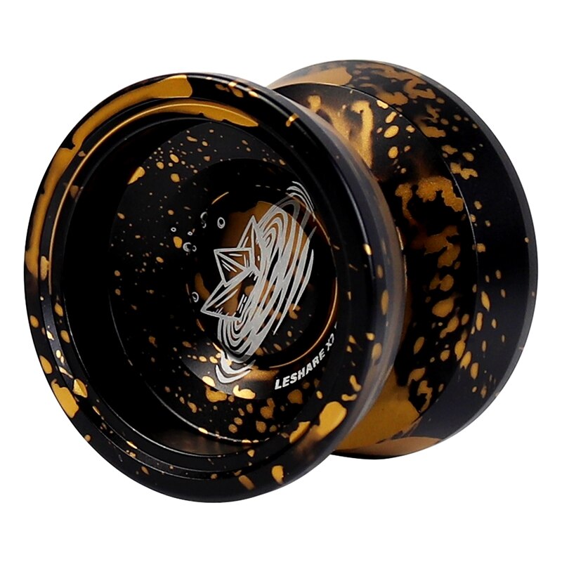 X2 Zwarte Parel Concurrerende Jojo, Yoyo Voor Beginners Legering Yoyo, Te Terugkeer En Practise Trucs: Light Grey