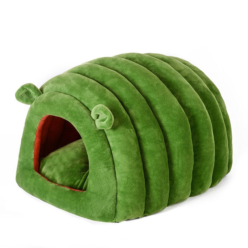 Casa de perro portátil para interiores, cama suave, cálida y cómoda, cueva para dormir para gatos y cachorros, perrera, nido para mascotas, productos de interior