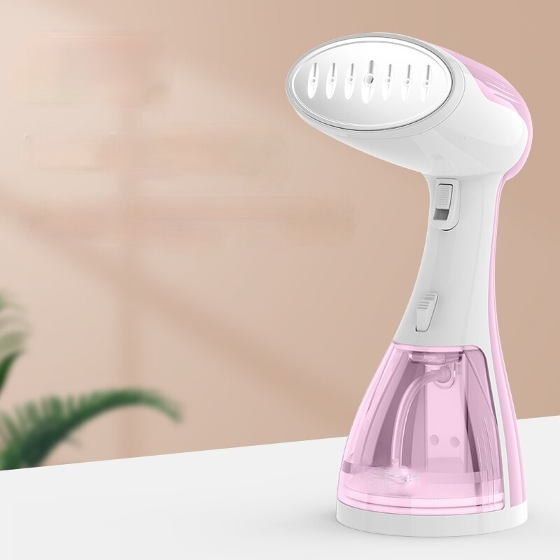 Quick-Warmte Hand Kledingstuk Ijzeren Stoomboot Voor Kleding 1500W Krachtige 280Ml Draagbare Stof Stoomboot Reizen Home Stoom generator: pink / EU