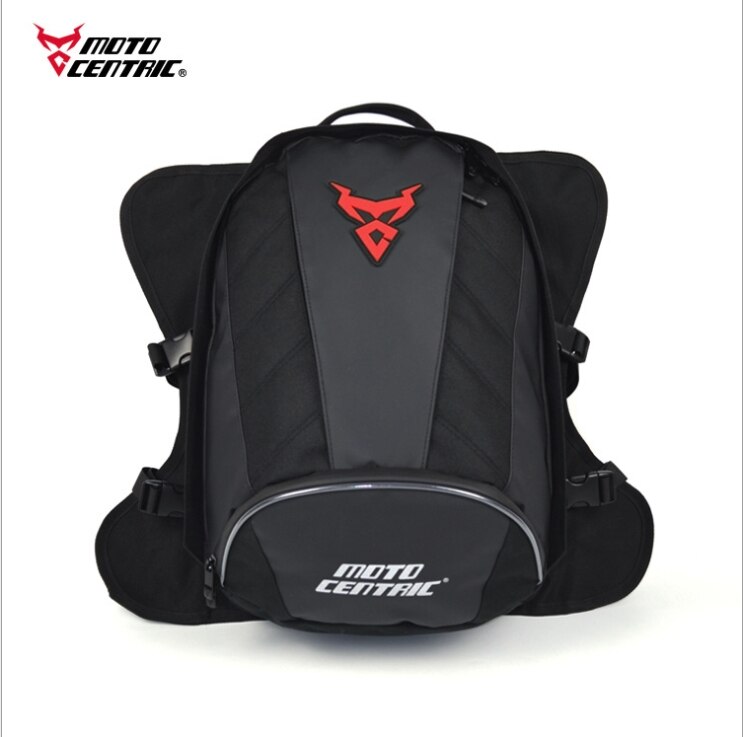 Motocentric motorsykkel drivstofftank baksete bakre bag multifunksjonell ryggsekk motorsykkel navigasjonsbag universal
