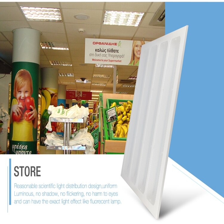 48W 72W 96W LED panel light 600x600 595x595 600*600 595*595 60*60 square indoor ceiling lamp led driver Grille lamp