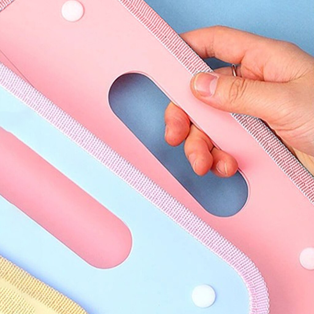 Handheld 13 Pockets Vertical File Folder Accordion File w/ 2 Buckle Expandable Document Organizer for Home School Office