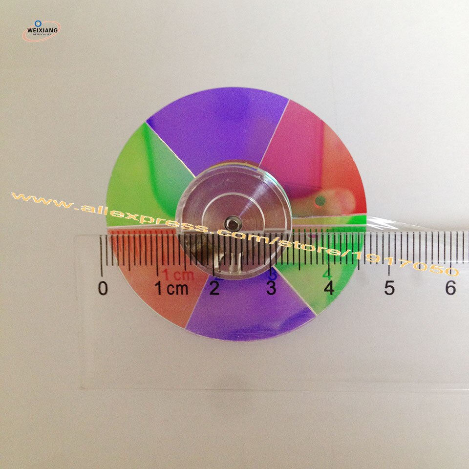 DLP Color Wheel For Mitsubishi WD-60738 /WD-73738 Projection TV Color Wheels with Three Months Warranty 6 segments 46mm