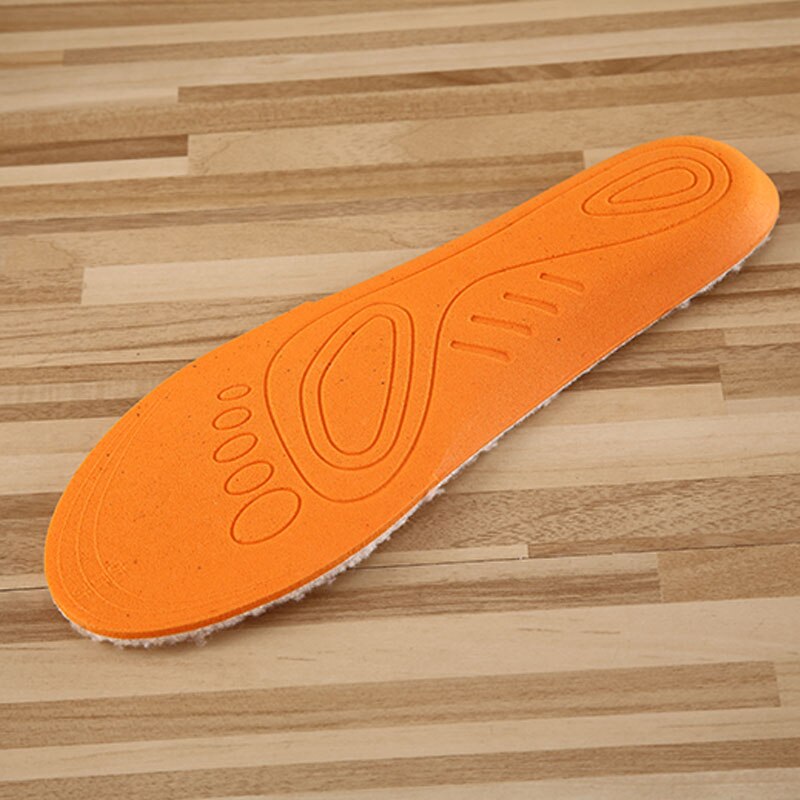 Warme binnenzool verwarmd lamshaar thermische inlegzolen dikke zachte ademende wintersportschoenen inlegzolen voor voeten schoenen laarzen padzool