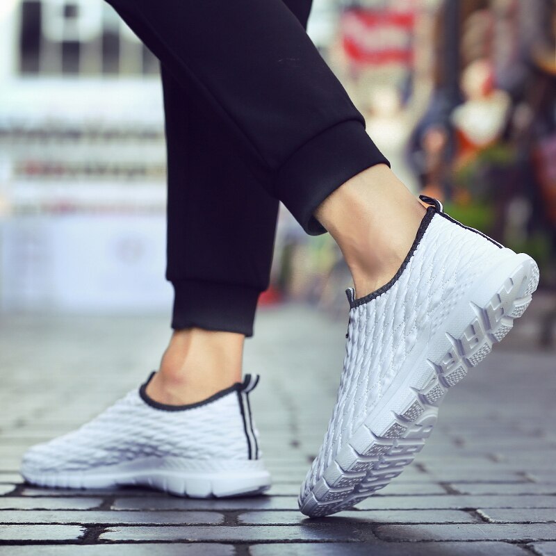 nouvelles chaussures de Tennis pour hommes baskets léger Jogging chaussures de Sport doux confort gymnase Fitness mâle marche Sport chaussures