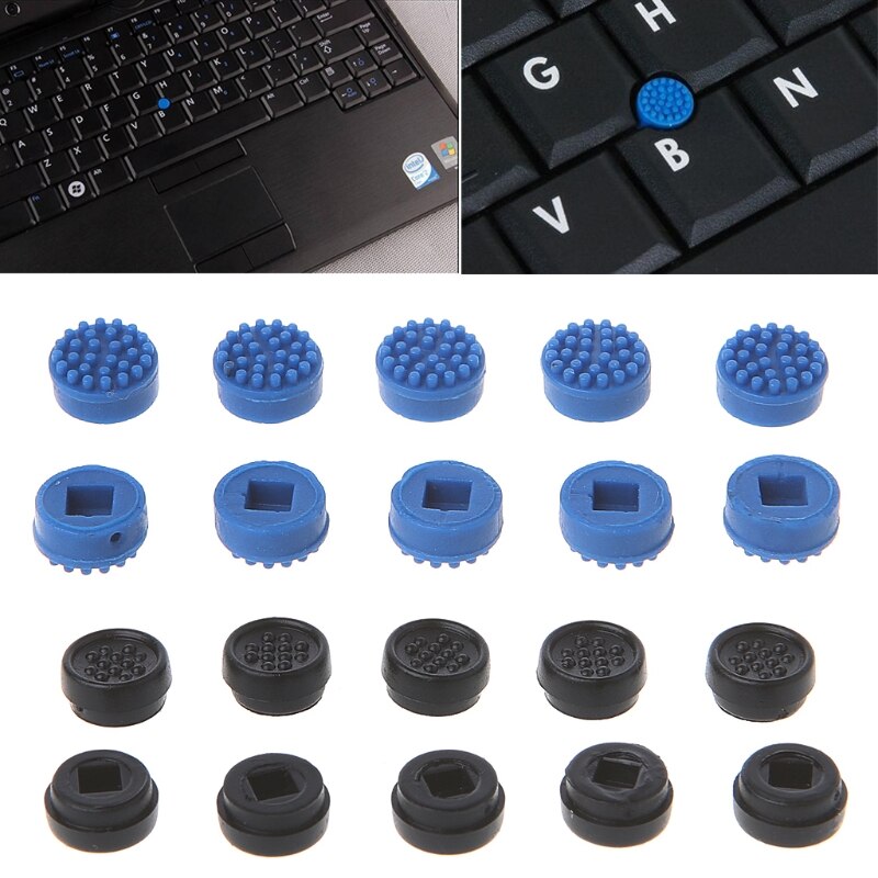 10 stk trackpoint pointer mus stick point cap til dell laptop tastatur  m2ec