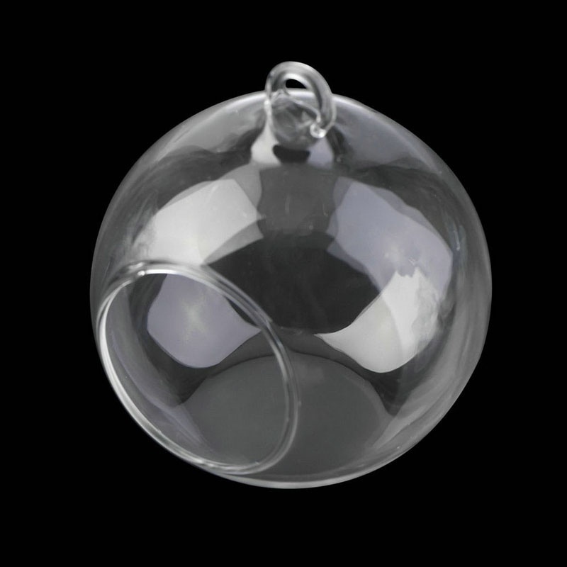 'den bedste' hængende glaskugle pottepotte terrariumbeholder hjemmekontorindretning hængende glasvase 889